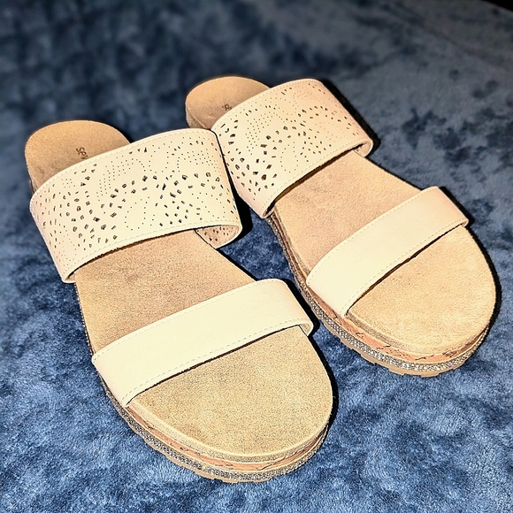 Seven Dials Rhinestone Sandals - Picture 5 of 6